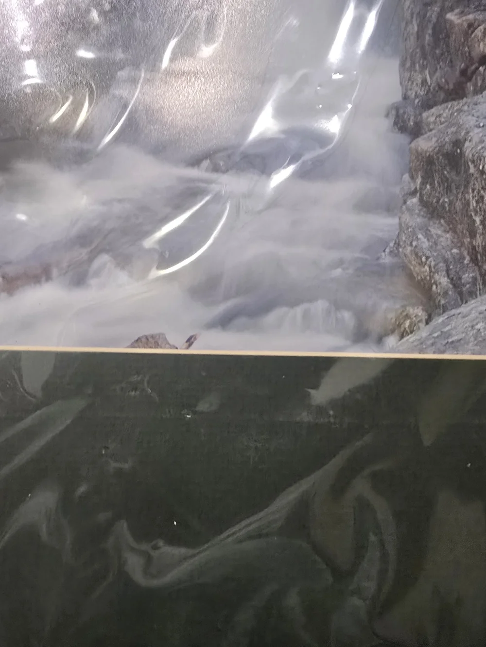 VTG Chasm Falls Rocky Mountain National Park Signed Photo Print Mike Murphy